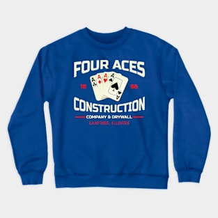 Four Aces Construction Co. from Roseanne Crewneck Sweatshirt